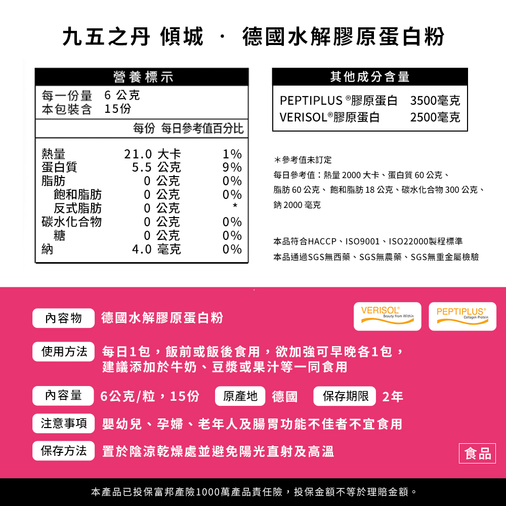 傾城.德國水解膠原蛋白粉