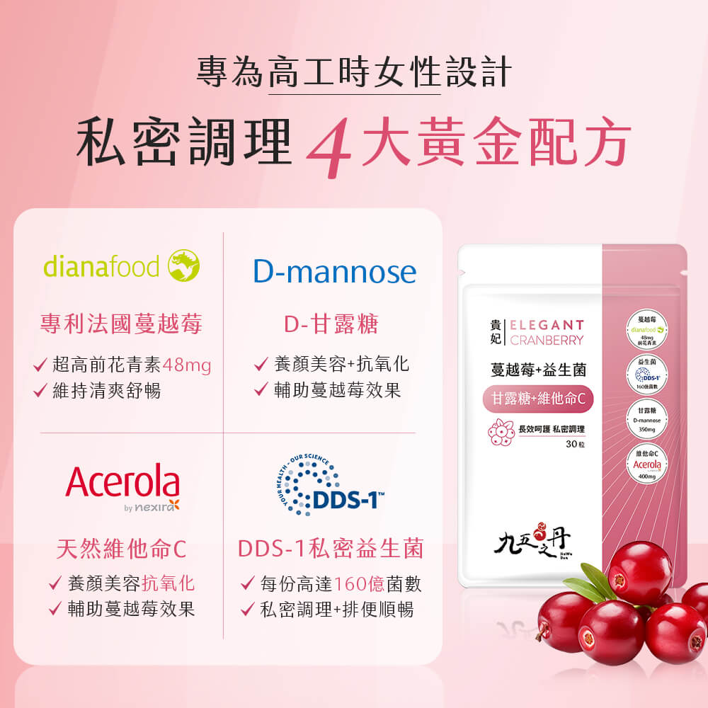 貴妃.蔓越莓益生菌