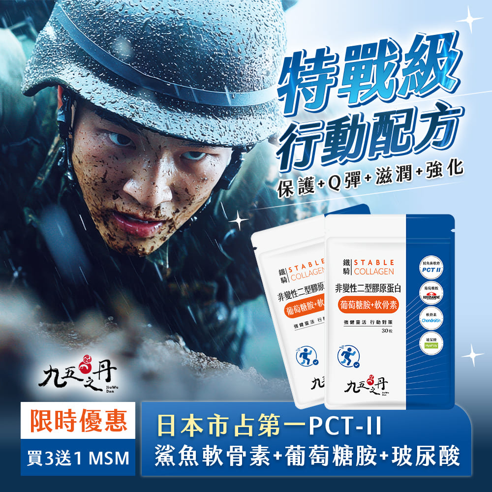 鐵騎.PCTII+葡萄糖胺+軟骨素